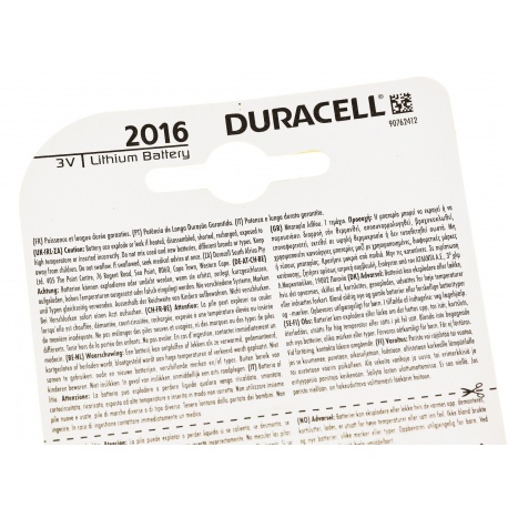 Duracell Bateria litowa CR2016 DL 2016 litowa - do elektroniki