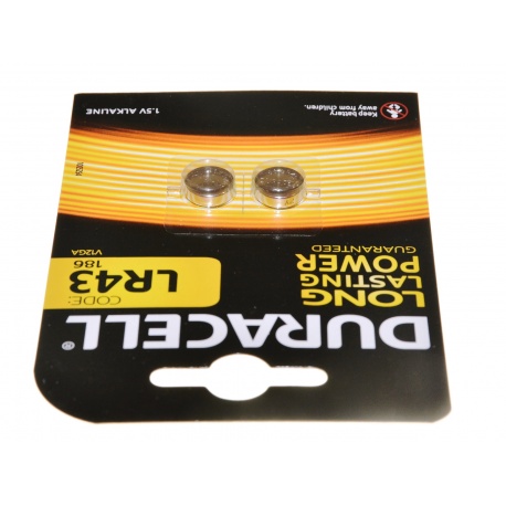 Duracell Bateria Ultra DL LR43 - 2 szt. do aparatów napięcie 1,5V