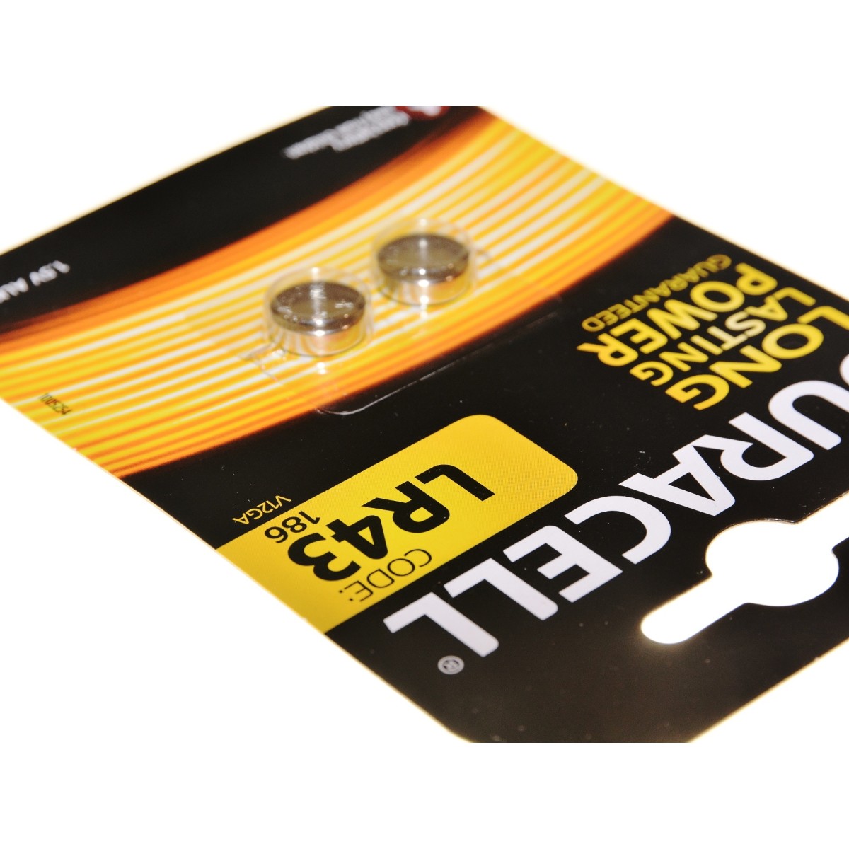 Duracell Bateria Ultra DL LR43 - 2 szt. do aparatów napięcie 1,5V