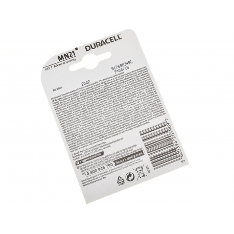 Duracell Bateria MN21 12V alkaliczna - 2 sztuki