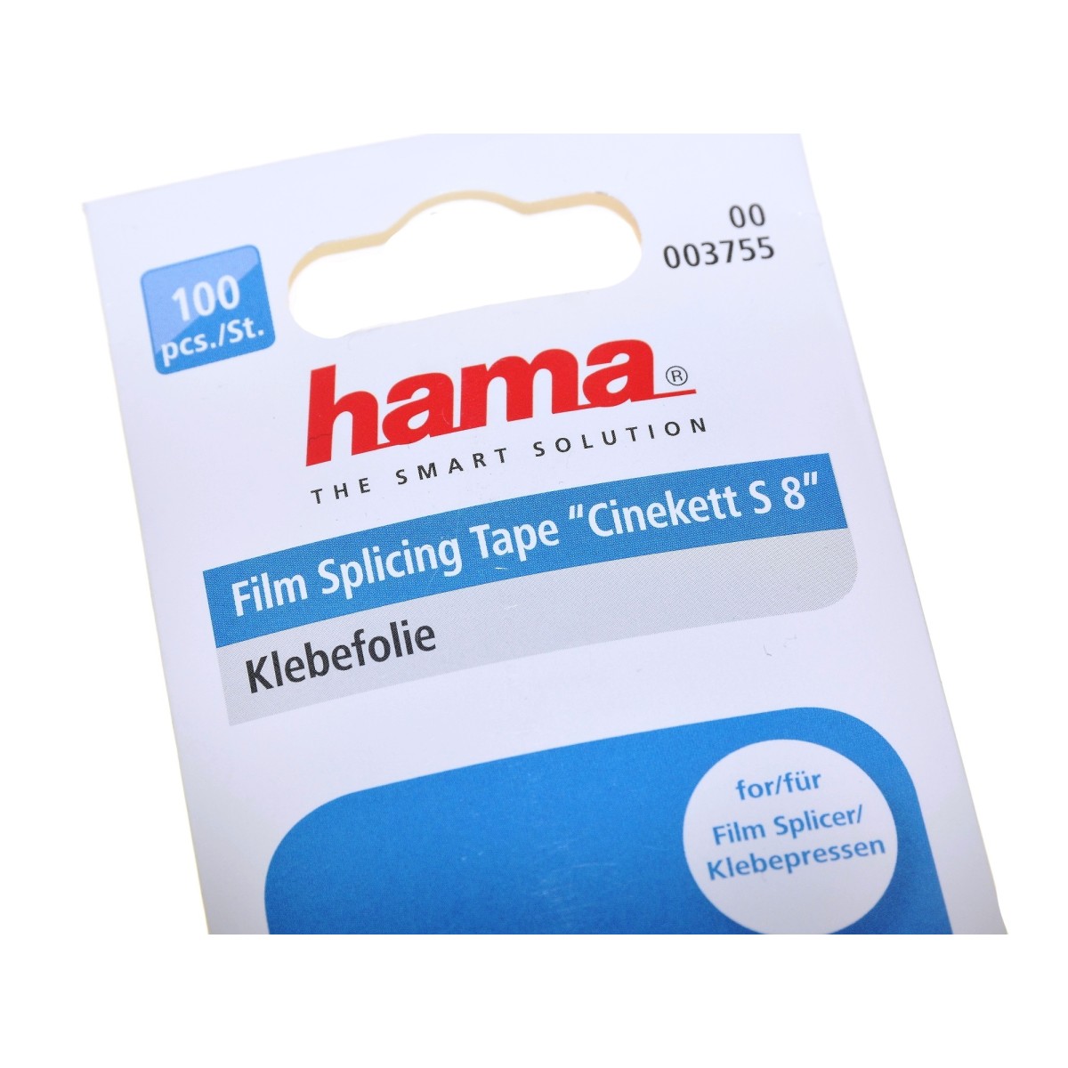 Hama Folia klejąca do filmów S8, Super8 100 szt (3755)