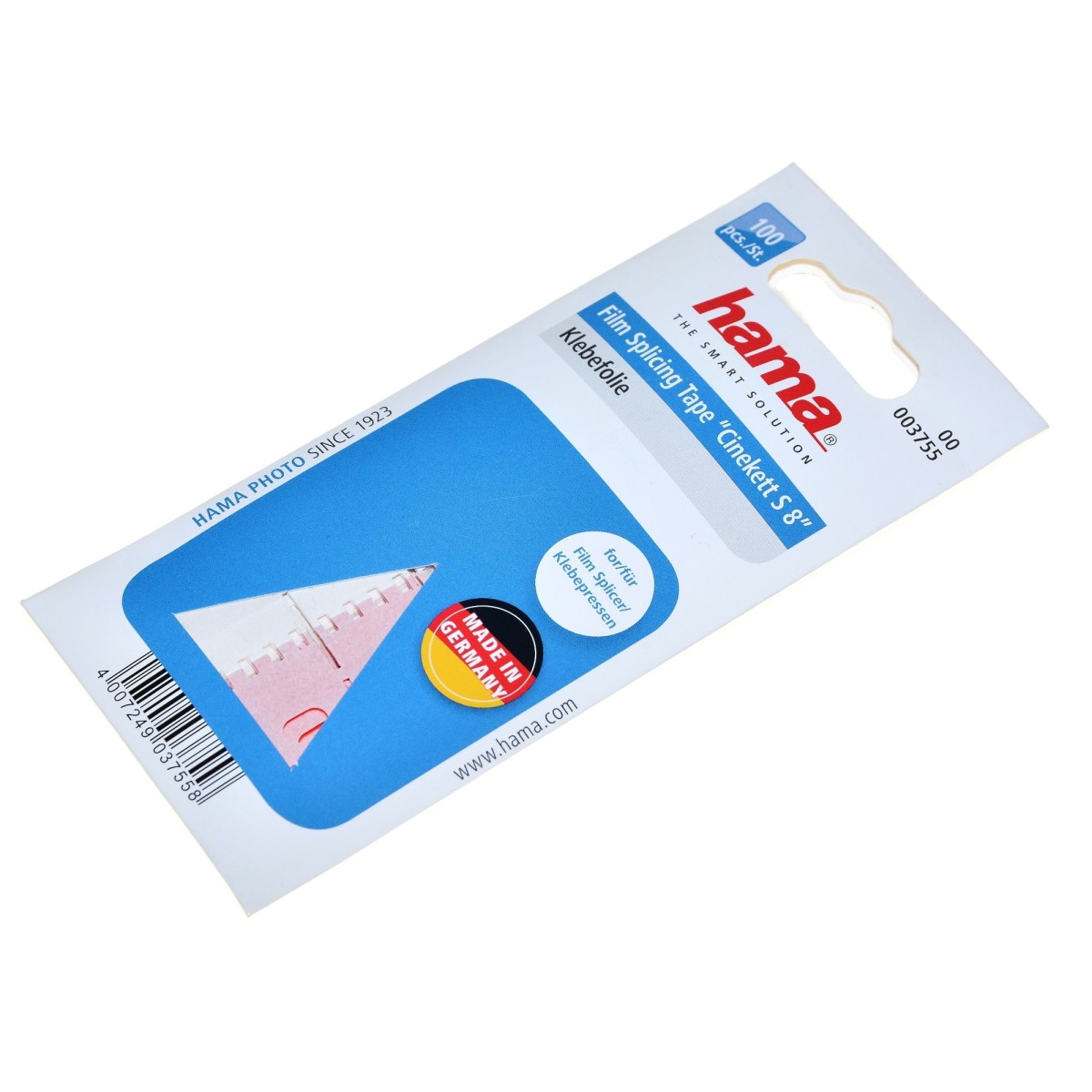 Hama Folia klejąca do filmu Super8, S8 - 10 sztuk