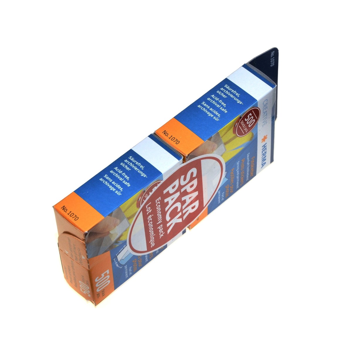 Herma Nalepki - podklejki przylepce - dwustronne do zdjęć 1000szt