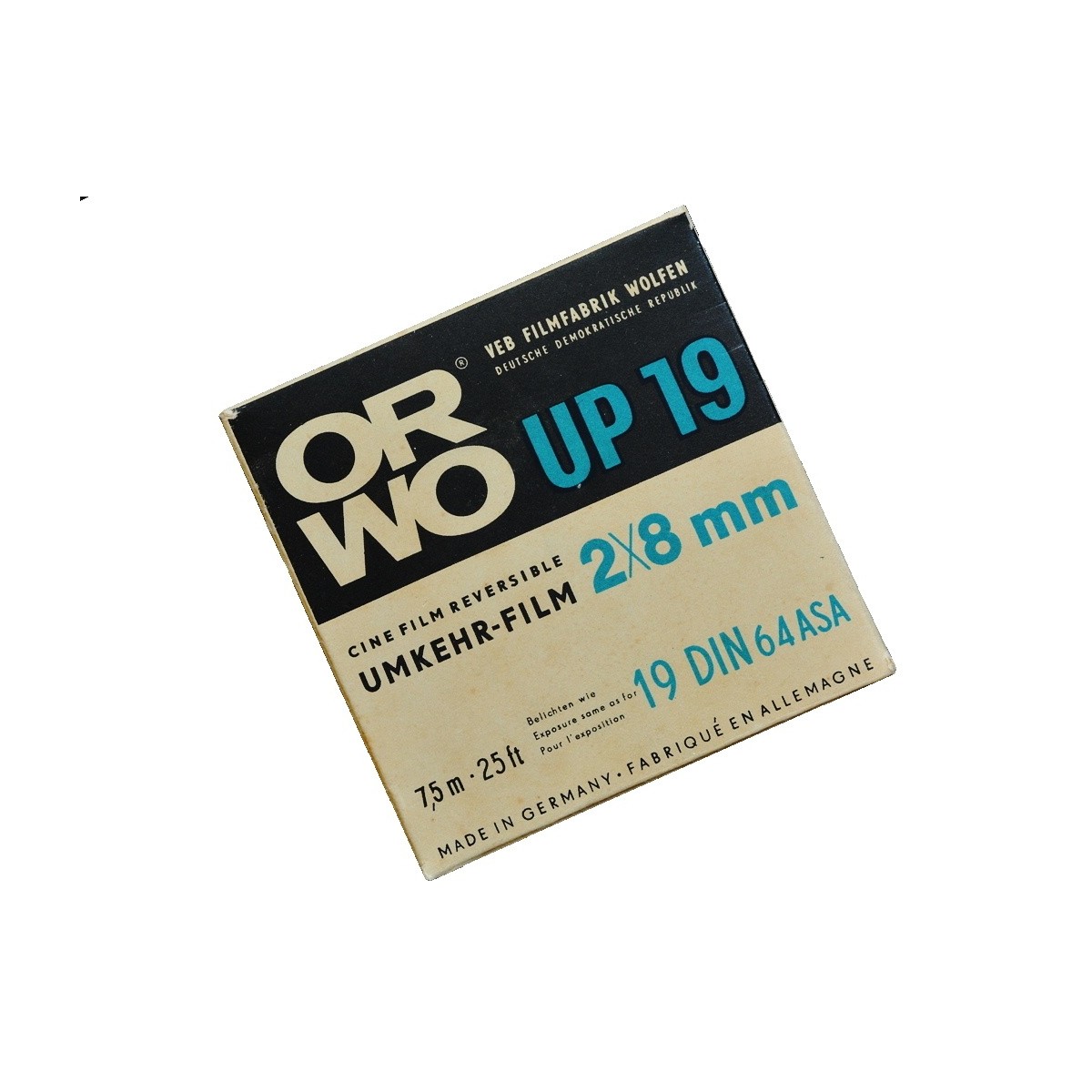 Wywołanie filmu czarno-białego z kamery 2x8, DS8