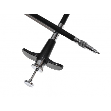 Wężyk spustowy do aparat tradycyjnego 40 cm. blokada talerzyk