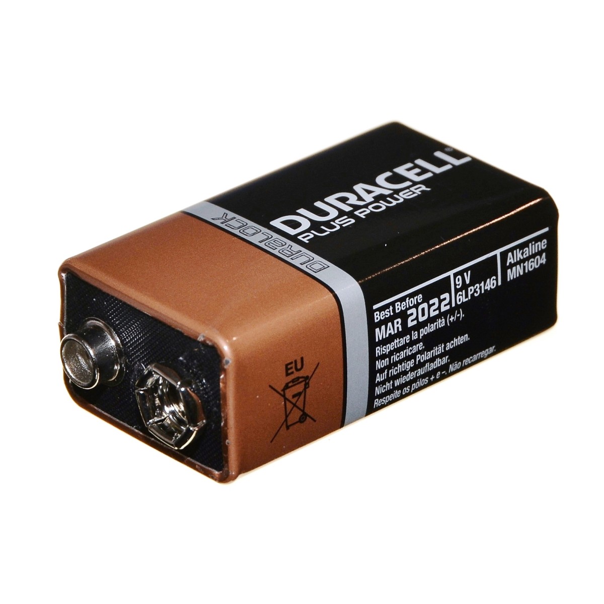 Duracell Bateria 6F22 6LR61 alkaliczna napięcie 9V