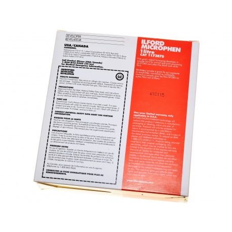 Ilford Microphen na 1 litr do wywoływania filmów czarno białych