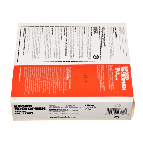 Ilford Microphen na 1 litr do wywoływania filmów czarno białych
