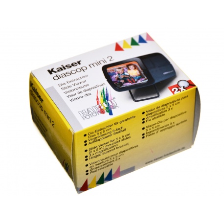 Kaiser Przeglądarka Diascop mini 2, powiększenie 2x do slajdów - 2011