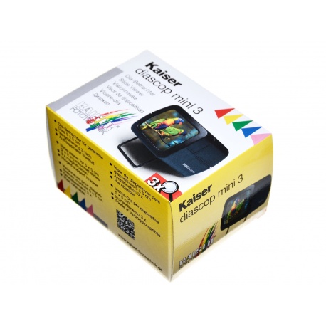 Kaiser Przeglądarka Diascop mini 3, powiększenie 3x do dia - 2010