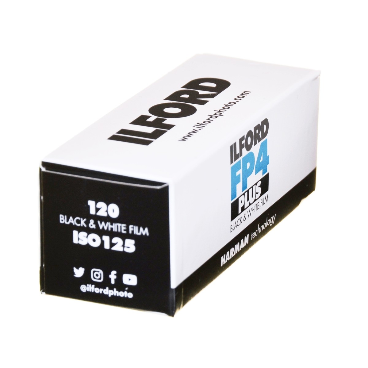 Ilford FP4 plus 125/120 film, klisza typ 120 do aparatu