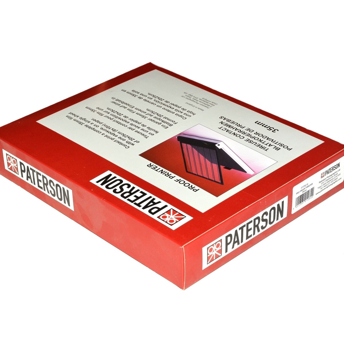 Paterson Maskownica do stykówek styków 20x25cm film 35mm