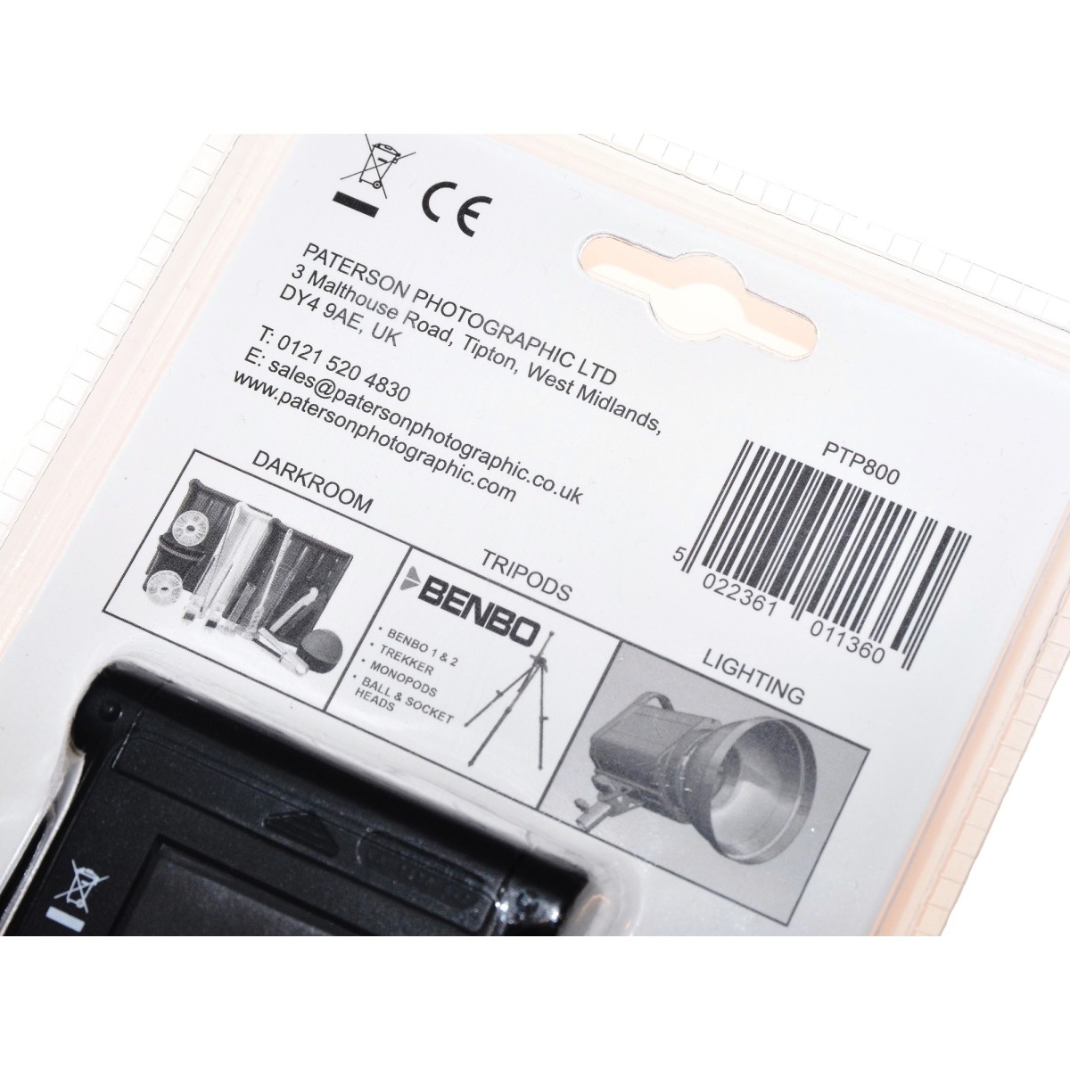 Paterson Zegar ciemniowy z 3 wyświetlaczami do wywoływania