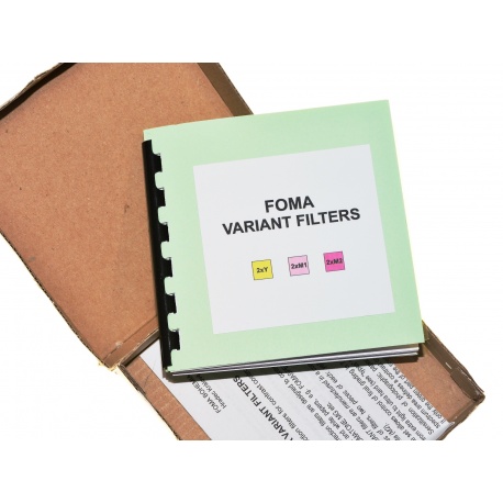 Foma Filtry Polygrade Variant - 6 sztuk 8,9x8,9 cm. do papierów wielogradacyjnych