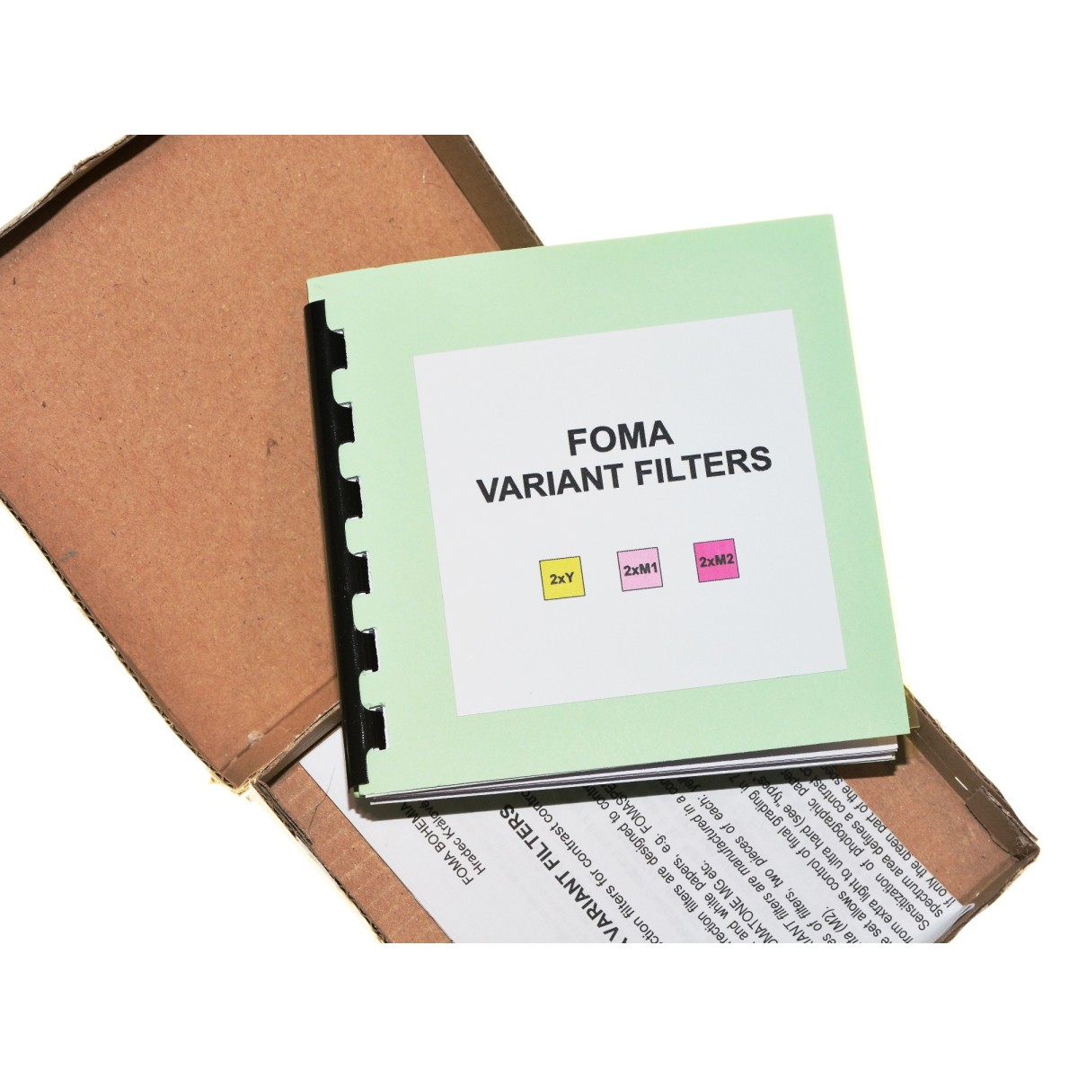 Foma Filtry Polygrade Variant - 6 sztuk 8,9x8,9 cm. do papierów wielogradacyjnych