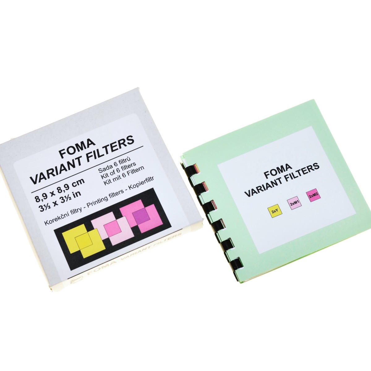 Foma Filtry Polygrade Variant - 6 sztuk 8,9x8,9 cm. do papierów wielogradacyjnych