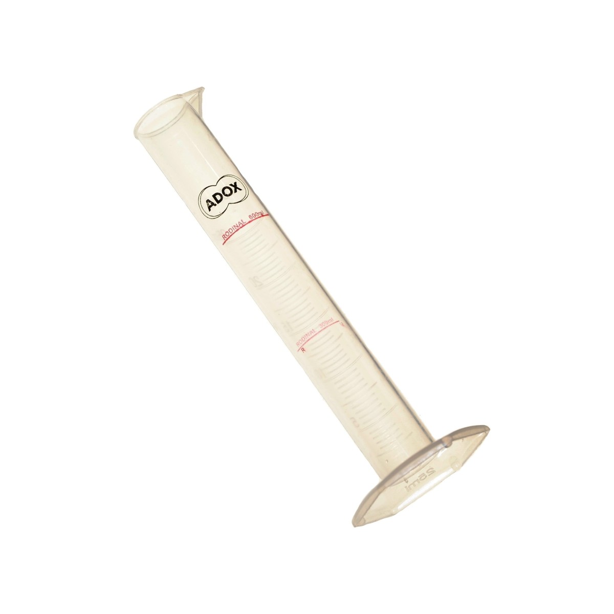 Adox Menzurka 25 ml. półprzezroczysta, miarka ze skalą do Rodinalu