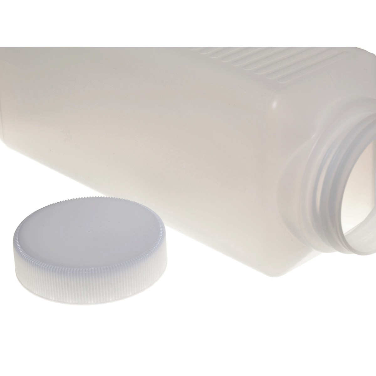 Butelka biała 1000 ml. na chemię fotograficzną, utrwalacz