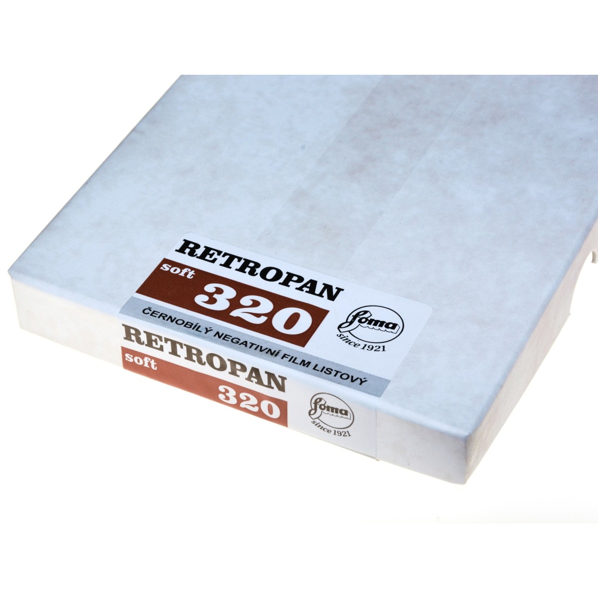 Foma Retropan 320 4x5" 10,2x12,7cm/50 błona retro do aktów