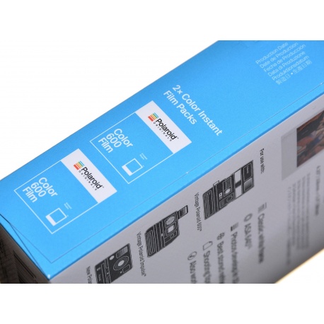 Polaroid Color 600 Film Set - wkład, ładunek na 2x8 zdjęć