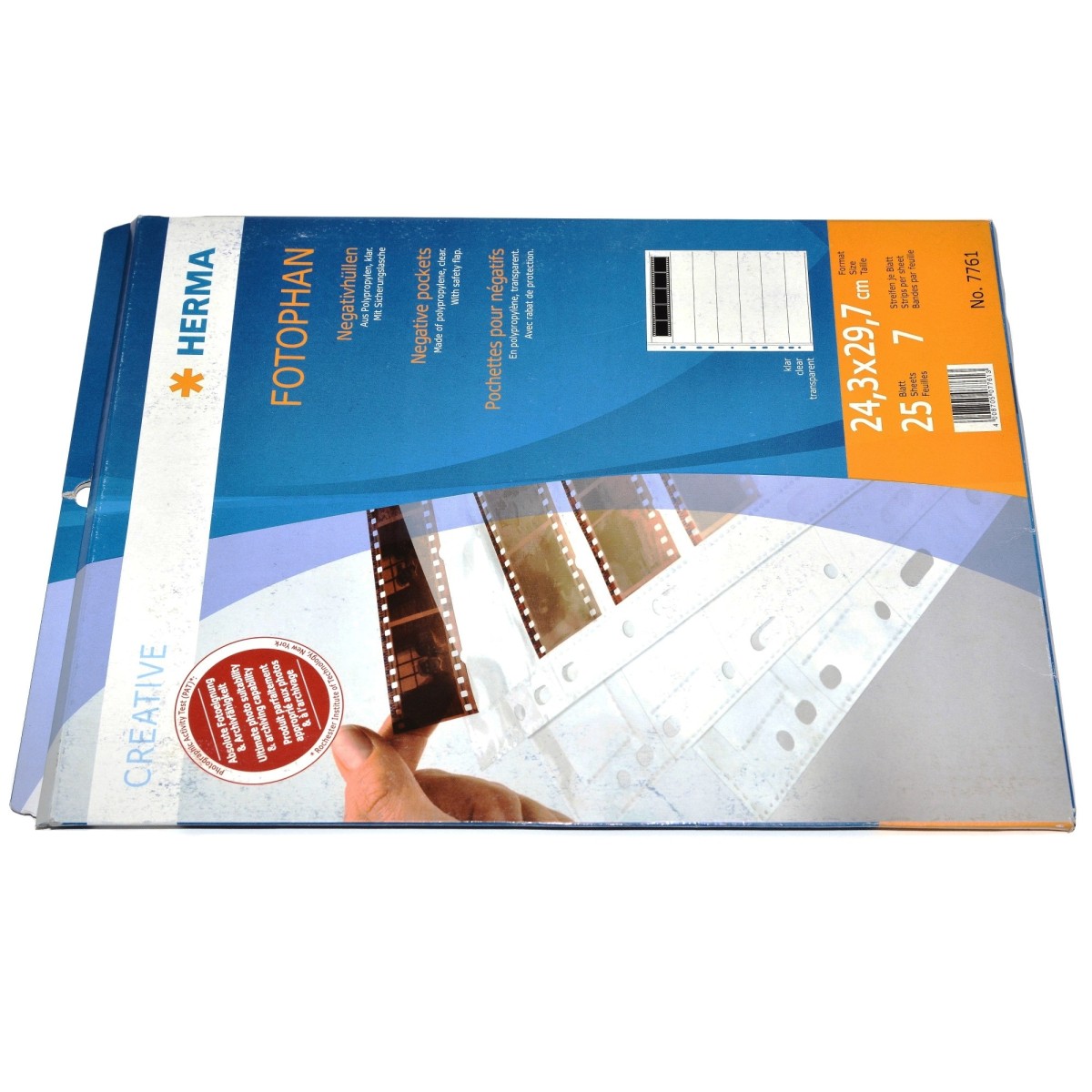 Herma Koszulki PP 7 pasków po 5 klatek film 135 10szt (7761)