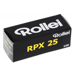 Rollei RPX 25/120 NEW film niskoczuły czarno biały BW