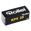 Rollei RPX 25/120 NEW film niskoczuły czarno biały BW