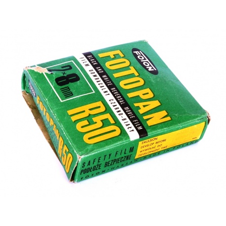 Skanowanie Skan filmu z kamery 2x8 Super i Standard 2x8mm., - 20 metrów