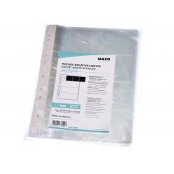 Koszulki acetatowe, acetat typ 120 - 10 sztuk wysokoprzezroczyste folie na filmy