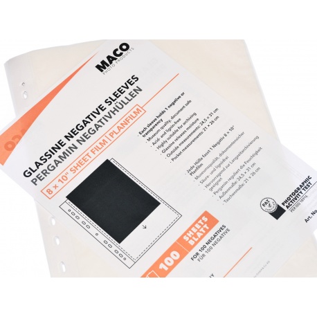 Rollei Koszulki pergaminowe do segregatora 8x10" - 10 szt.