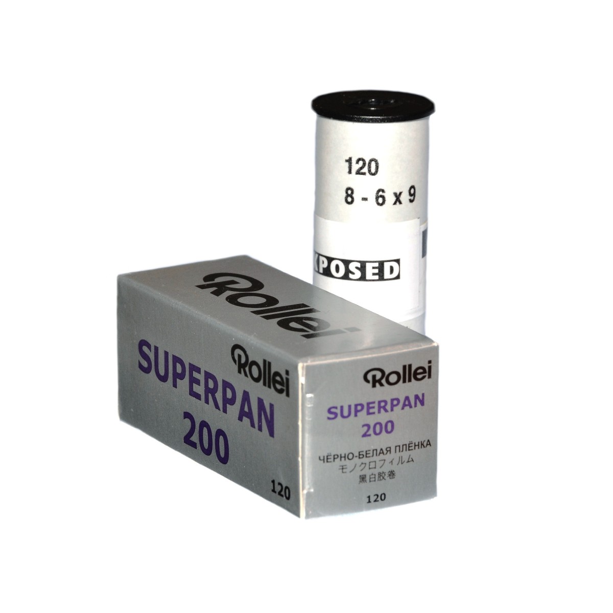 Rollei Superpan 200/120 klisza na slajd i zdjęcia B&W