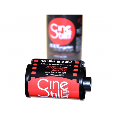 CineStill Xpro C-41 800/36 Tungsten film do światła sztucznego