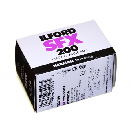 Ilford SFX 200/36 film na bliską podczerwień infrared IR 24 DIN