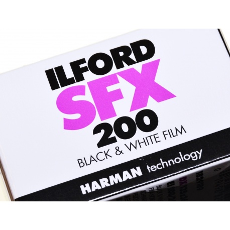 Ilford SFX 200/36 film na bliską podczerwień infrared IR 24 DIN