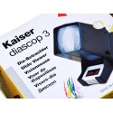 Kaiser Przeglądarka Diascop 3 na baterie lub 230V (2005) do dia i klisz
