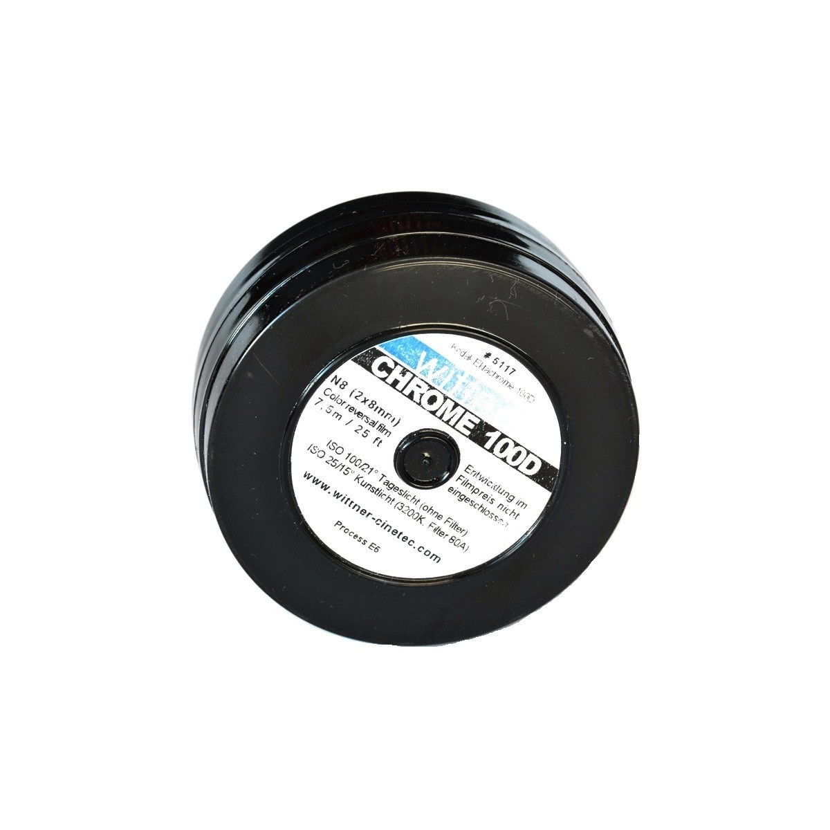 Wywołanie 1 filmu barwnego diapozytywu 2x8 z kamery proces E6