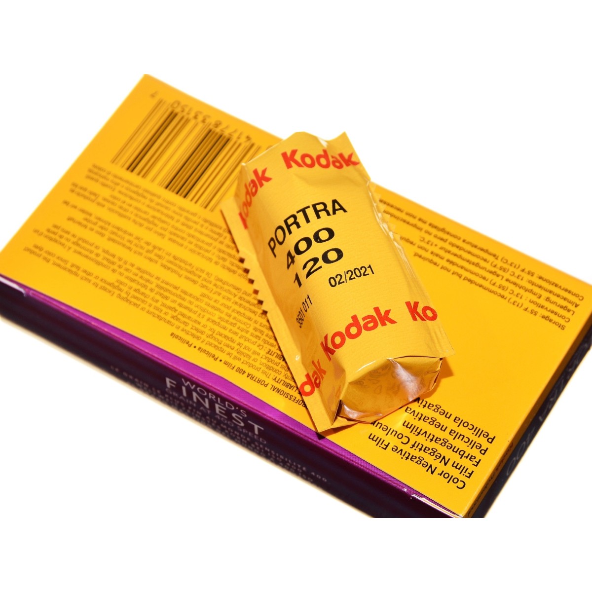 Kodak Professional Portra 400/120 film kolorowy do ślubu 1szt.