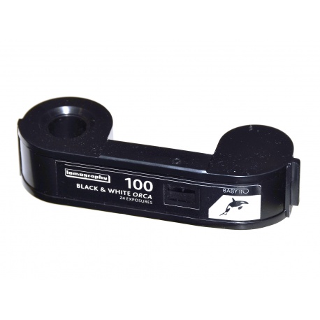 Wywołanie kliszy, filmu czarno białego, negatywu B&W pocket typ 110