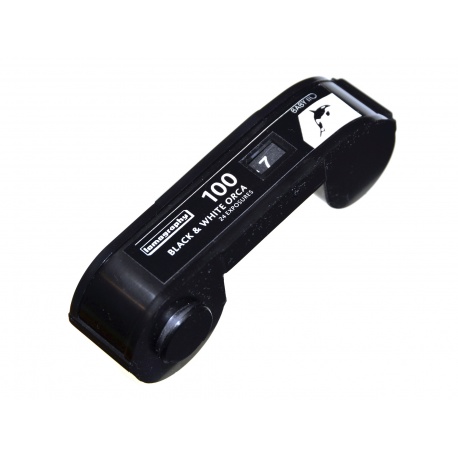 Wywołanie kliszy, filmu czarno białego, negatywu B&W pocket typ 110