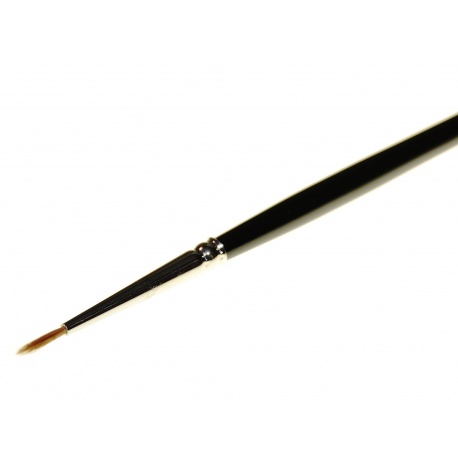 Pędzelek do retuszu odbitek rozmiar "0" - włos z sierści wiewiórki