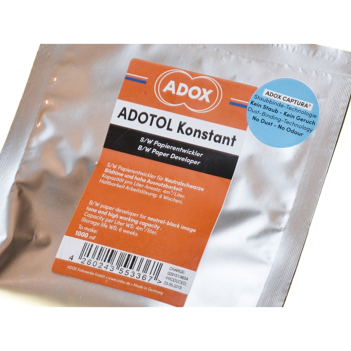 Adox Adotol Konstant wywoływacz do zdjęć BW na 1 litr