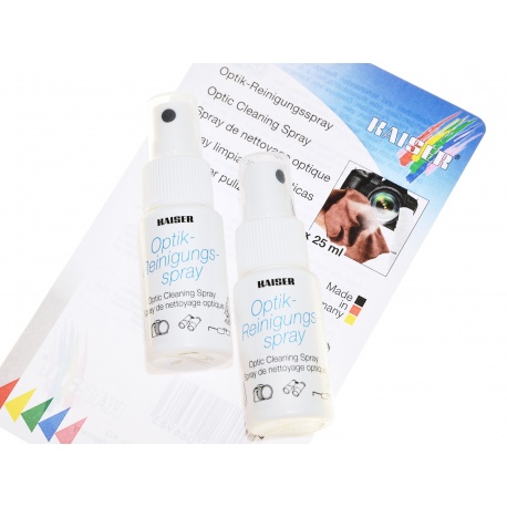 Kaiser płyn do czyszczenia optyki, obiektywu, filtra, 2x25ml. (6698)