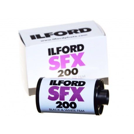 Ilford SFX 200/36 film na bliską podczerwień infrared IR 24 DIN