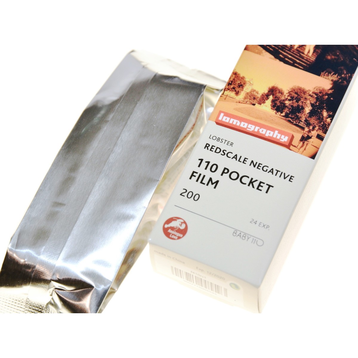 Lomography Color Lobster 110 Redscale Film 200 ASA Pocket 24 klatki