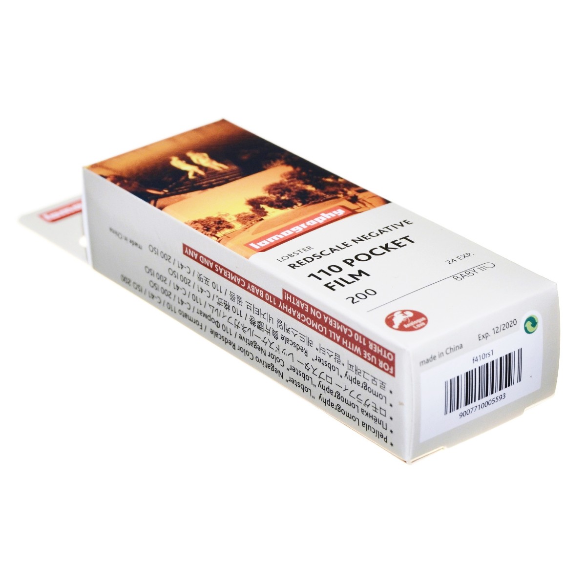 Lomography Color Lobster 110 Redscale Film 200 ASA Pocket 24 klatki