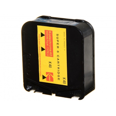 Wywołanie filmu barwnego z kamery S8 Kodachrome K40 K14