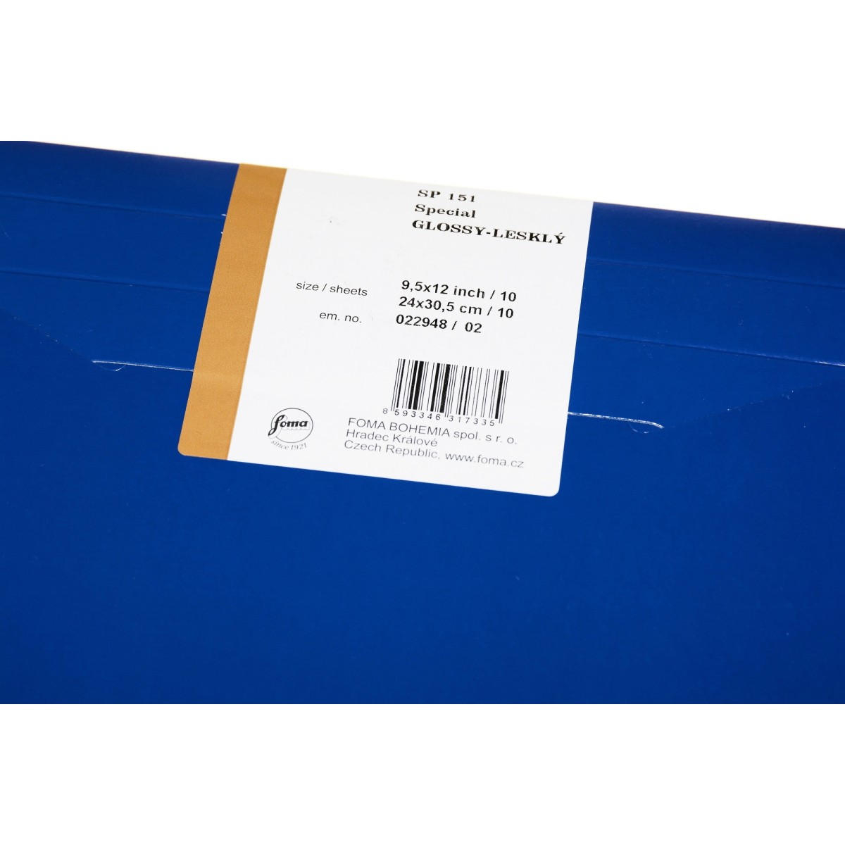 Foma Retrobrom 24x30/10 baryt błysk FB Special Sp151