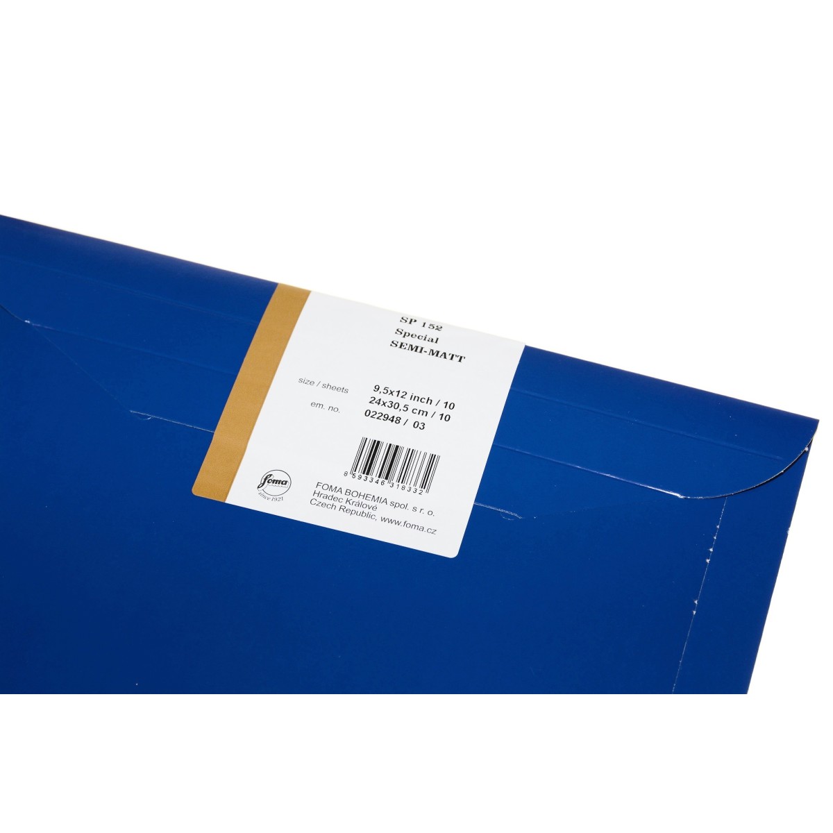 Foma Retrobrom 24x30/10 baryt półmat FB Special Sp152