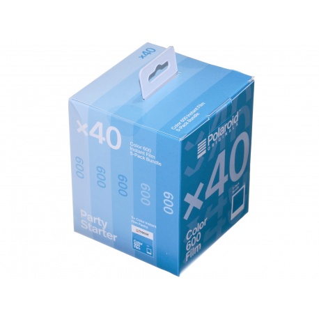 Polaroid Color 600 Film 5 pudełek - 40 zdjęć kolorowych