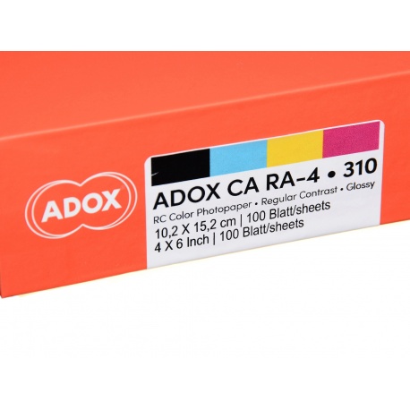 Adox CA 310 papier kolorowy RA4 do odbitek barwnych 10x15/100